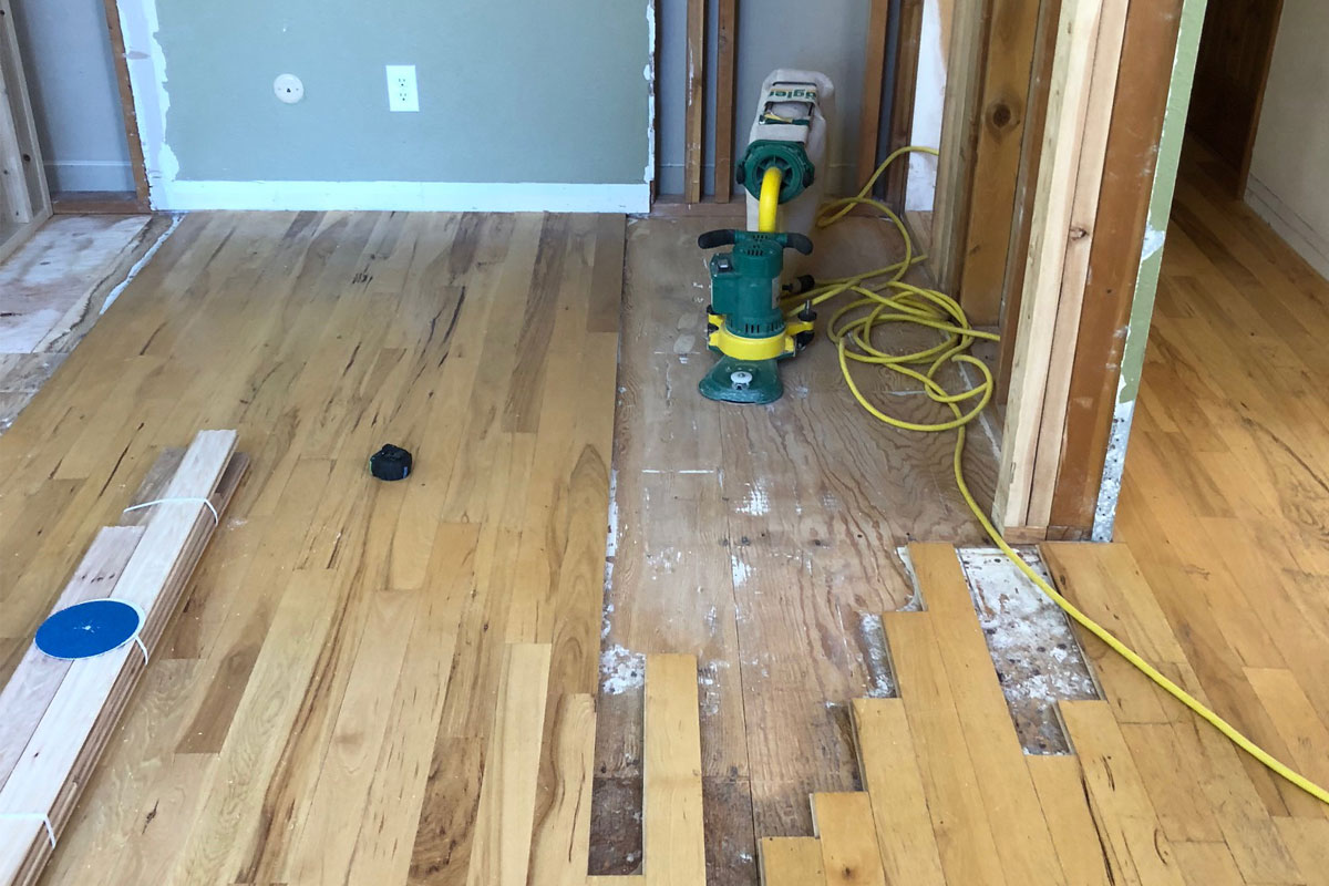 Hardwood Floor Repair in Conifer