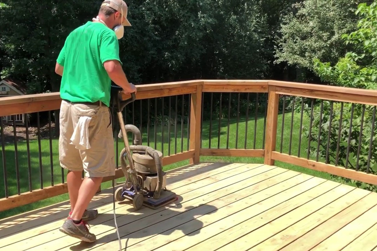 Deck Sanding in Littleton & Jefferson County